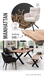 Aktueller Polstermöbel Fischer Prospekt mit Stuhl, "Holztische", Seite 3