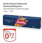 Original italienische Hartweizenteigwaren im Angebot bei GLOBUS in Saarbrücken Original italienische Hartweizenteigwaren Angebote von Barilla bei GLOBUS Saarbrücken für 0,77 €