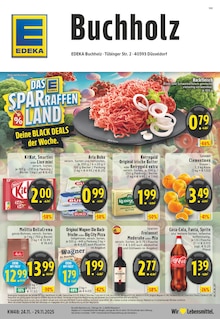 Aktueller EDEKA Prospekt "Aktuelle Angebote" Seite 1 von 24 Seiten für Düsseldorf