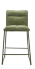 Lot de 2 tabourets de bar en tissu vert Deko&Co - Castorama à Suresnes Lot de 2 tabourets de bar en tissu vert Deko&Co en promo chez Castorama Suresnes à 119,90 €
