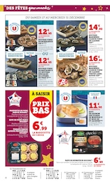 Offre Huîtres dans le catalogue U Express du moment à la page 4