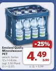 Mineralwasser PET bei combi im Hage Prospekt für 4,49 €