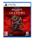 Jeu "Assassin's Creed Shadows" pour PS5 - UBISOFT en promo chez Carrefour Jeu "Assassin's Creed Shadows" pour PS5 - UBISOFT dans le catalogue Carrefour