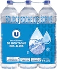 Promo EAU DE SOURCE DE MONTAGNE U à 2,12 € dans le catalogue Super U à Fessenheim