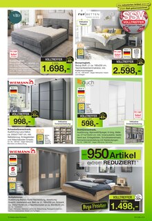 Bett im aktuellen Möbel Inhofer Prospekt (Reutlingen) Bett im Möbel Inhofer Prospekt "ÜBER 950 Artikel extrem REDUZIERT!" mit 16 Seiten (Reutlingen)