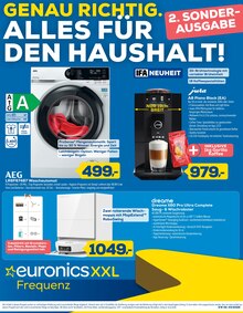 Kaffee im aktuellen EURONICS Prospekt (Dresden) Kaffee im EURONICS Prospekt "GENAU RICHTIG. ALLES FĂśR DEN HAUSHALT!" mit 4 Seiten (Dresden)