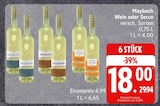 Wein von Maybach im aktuellen EDEKA Prospekt für 18,00 €