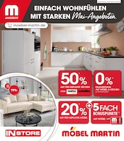 Aktueller Möbel Martin Möbel & Einrichtung Prospekt in Lösnich und Umgebung, "EINFACH WOHNFÜHLEN MIT STARKEN MAI-ANGEBOTEN." mit 20 Seiten, 01.05.2026 - 31.05.2026
