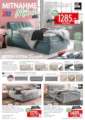 Aktueller Zurbrüggen Prospekt mit Boxspringbett, "SOFORT SPAREN", Seite 12