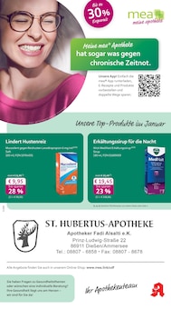 mea - meine apotheke Prospekt der KW 4 "Unsere Januar-Angebote" Aktueller mea - meine apotheke Prospekt "Unsere Januar-Angebote" Seite 1 von 4 Seiten