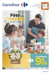 Prospectus Carrefour en cours, "Fête des mères", 48 pages