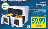 Doppelheißluftfritteuse FR-6963EK von EDEKA zuhause im aktuellen diska Prospekt für 59,99 €