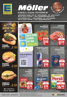 EDEKA Prospekt der Woche "Aktuelle Angebote" Seite 1, 23.06.2025 bis 28.06.2025 für Monheim Aktueller EDEKA Prospekt "Aktuelle Angebote" Seite 1 von 24 Seiten für Monheim
