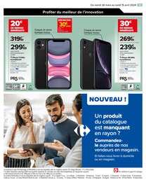 Offre Téléphone Portable dans le catalogue Carrefour du moment à la page 11