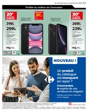 IPhone Angebote im Prospekt "Faites entrer la nouveauté à la maison !" von Carrefour auf Seite 11
