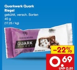 Quark Riegel Angebote von Quarkwerk bei Netto Marken-Discount Würzburg für 0,69 €