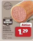 combi - Gekochte Schweinemettwurst Angebot im Prospekt Gekochte Schweinemettwurst bei combi im Prospekt "" für 1,29 €