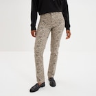 Pantalon slim creme femme - La Halle à Marseille Pantalon slim creme femme en promo chez La Halle Marseille à 9,99 €