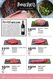 Prix et réduction Boeuf Bourguignon dans le prospectus Monoprix en cours Offre Boeuf Bourguignon dans le catalogue Monoprix du moment à la page 12