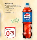 Cola Angebote von Pepsi bei GLOBUS Bad Kreuznach für 0,79 €