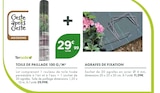 Promo Toile de paillage 100 g/m² / agrafes de fixation à 29,99 € dans le catalogue Point Vert à Blagnac