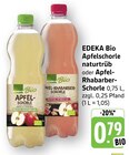 Apfelschorle naturtrüb Angebote von EDEKA Bio bei EDEKA Ulm für 0,79 €