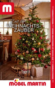 Aktueller Möbel Martin Prospekt für Gau-Algesheim und Ungebung, Seiten zum blättern Möbel Martin Prospekt ZEIT FÜR WEIHNACHTS-ZAUBER mit Seiten in Gau-Algesheim und Umgebung