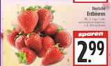 Deutsche Erdbeeren bei EDEKA im Lollar Prospekt für 2,99 €