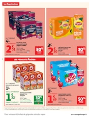 Promos Eau Minérale dans le catalogue "LES TOPS" de Auchan Hypermarché Eau Minérale en promo dans le catalogue Auchan Hypermarché à la page 6