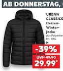 Winterjacke im Kaufland Prospekt Herren-Winterjacke von URBAN CLASSICS im aktuellen Kaufland Prospekt für 29,99 €