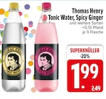 Tonic Water oder Spicy Ginger von Thomas Henry im aktuellen EDEKA Prospekt für 1,99 €