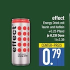Energy Drink im EDEKA Prospekt Energy Drink von effect im aktuellen EDEKA Prospekt für 0,79 €
