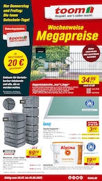 toom Baumarkt Prospekt: "Respekt, wer's selber macht.", 16 Seiten, 26.07.2025 - 01.08.2025