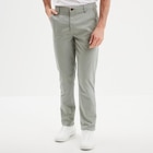 Pantalon chino droit stretch vert olive homme dans le catalogue La Halle
