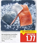 Norwegisches Lachsfilet im aktuellen E center Prospekt