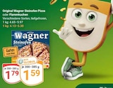 Original Wagner Steinofen Pizza Angebote von Wagner bei GLOBUS Saarbrücken für 1,59 €