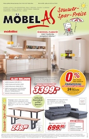 Aktueller Möbel AS Möbel & Einrichtung Prospekt in Rülzheim und Umgebung, "Sommer-Spar-Preise" mit 16 Seiten, 24.05.2025 - 07.06.2025