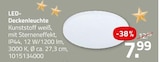 LED-Deckenleuchte bei ROLLER im Chemnitz Prospekt für 7,99 €
