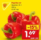 Paprika rot Angebote von Markttag bei Netto Marken-Discount Krefeld für 1,69 €