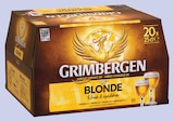 Bière d'Abbaye Blonde - GRIMBERGEN - Intermarché Super Bière d'Abbaye Blonde - GRIMBERGEN à 10,38 € dans le catalogue Intermarché Super