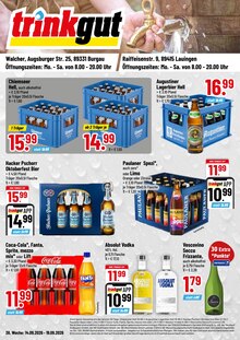 Aktueller Trinkgut Prospekt (Dillingen (Donau), 4 Seiten zum blättern Trinkgut Prospekt Aktuelle Angebote mit 4 Seiten