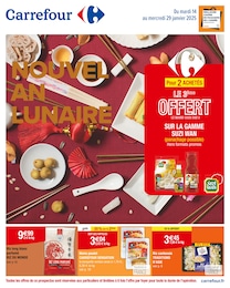 Prospectus Carrefour, "NOUVEL AN LUNAIREE",  pages, 14/01/2025 - 29/01/2025