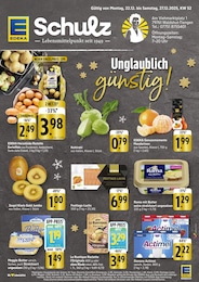 EDEKA Prospekt "Aktuelle Angebote" für Waldshut-Tiengen, 2 Seiten, 22.12.2025 - 27.12.2025