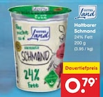 Haltbarer Schmand im Angebot bei Netto Marken-Discount in Eberswalde Haltbarer Schmand Angebote von Gutes Land bei Netto Marken-Discount Eberswalde für 0,79 €