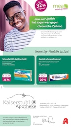 mea - meine apotheke Prospekt für Bötzingen mit 4 Seiten mea - meine apotheke Prospekt für Bötzingen: "Unsere Juni-Angebote", 4 Seiten, 01.06.2026 - 30.06.2026