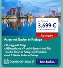 Asien mit Baden in Pattaya für 3.699,00 € bei ALDI SÜD im Angebot Asien mit Baden in Pattaya im aktuellen ALDI SÜD Prospekt