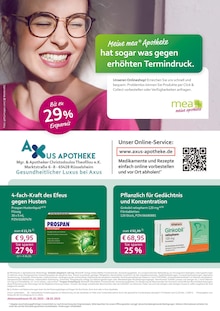 Aktueller mea - meine apotheke Prospekt "Unsere Februar-Angebote" Seite 1 von 6 Seiten für Rüsselsheim