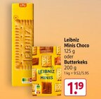 Minis Choco oder Butterkeks Angebote von Leibniz bei Rossmann Löhne für 1,19 €