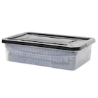 Box dessous de lit noir 30L dans le catalogue Gifi