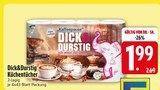 Dick&Durstig Küchentücher im EDEKA Prospekt Dick&Durstig Küchentücher von im aktuellen EDEKA Prospekt für 1,99 €